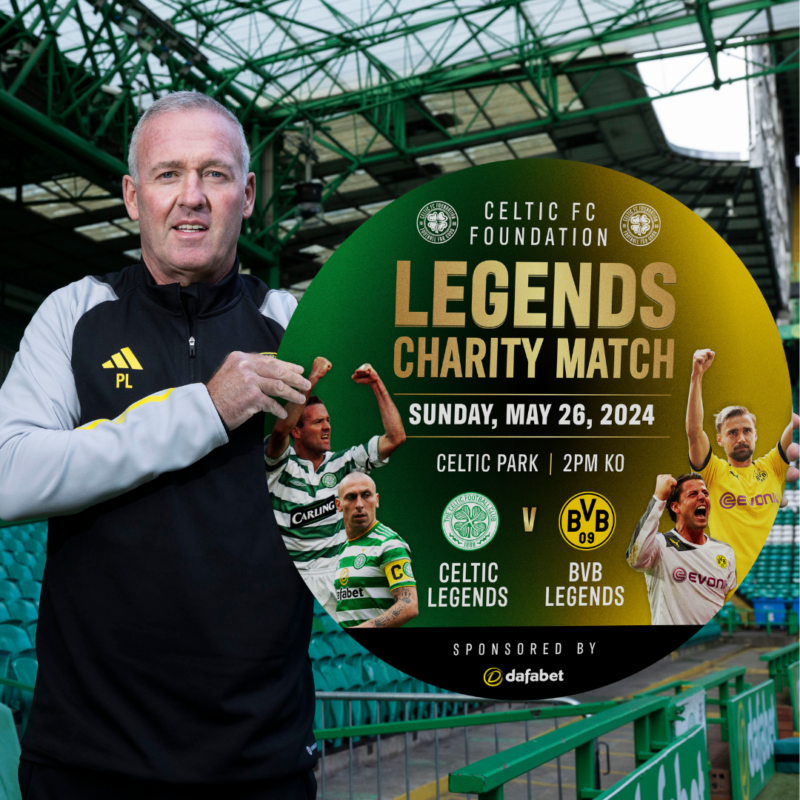 Celtic Legends set to face Borussia Dortmund Legends in Foundation